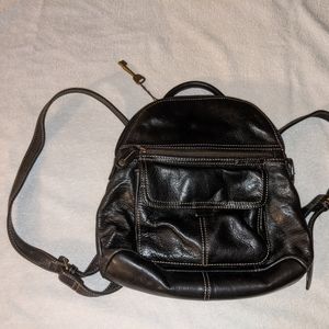 Fossil Small.Leather Backpack Purse